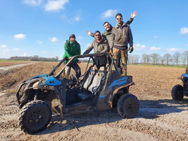 buggy rijden bedrijfsuitje