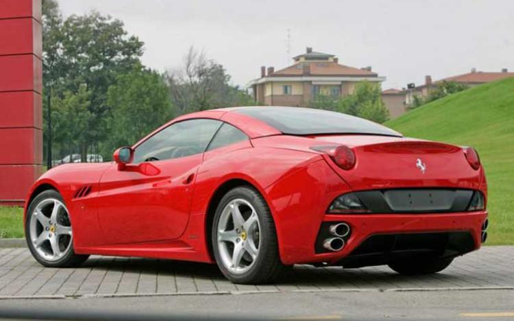 Ferrari rijden met slipway