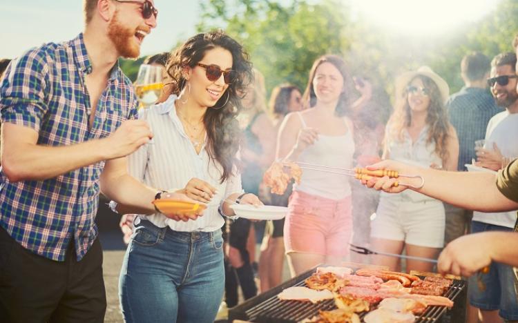 BBQ sfeer