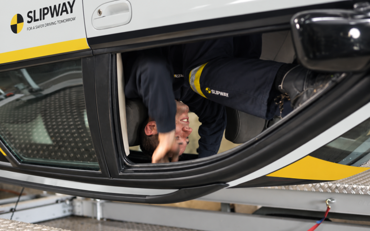 ontsnappen verkeersongeluk