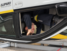 ontsnappen verkeersongeluk